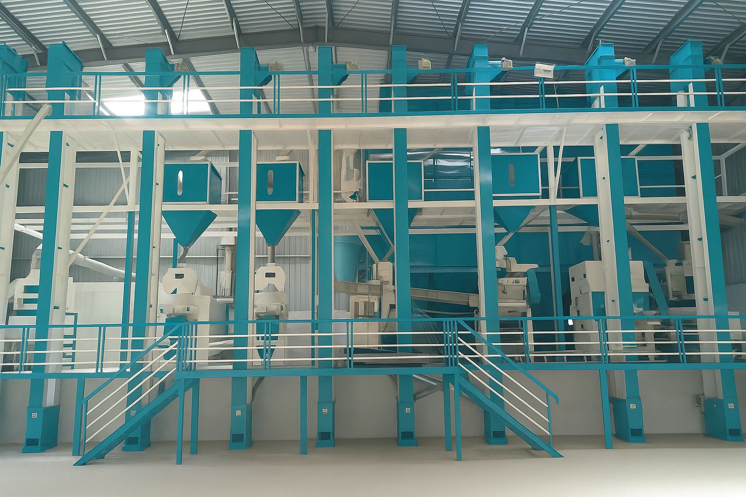 Modern Rice Milling & Polishing Plants