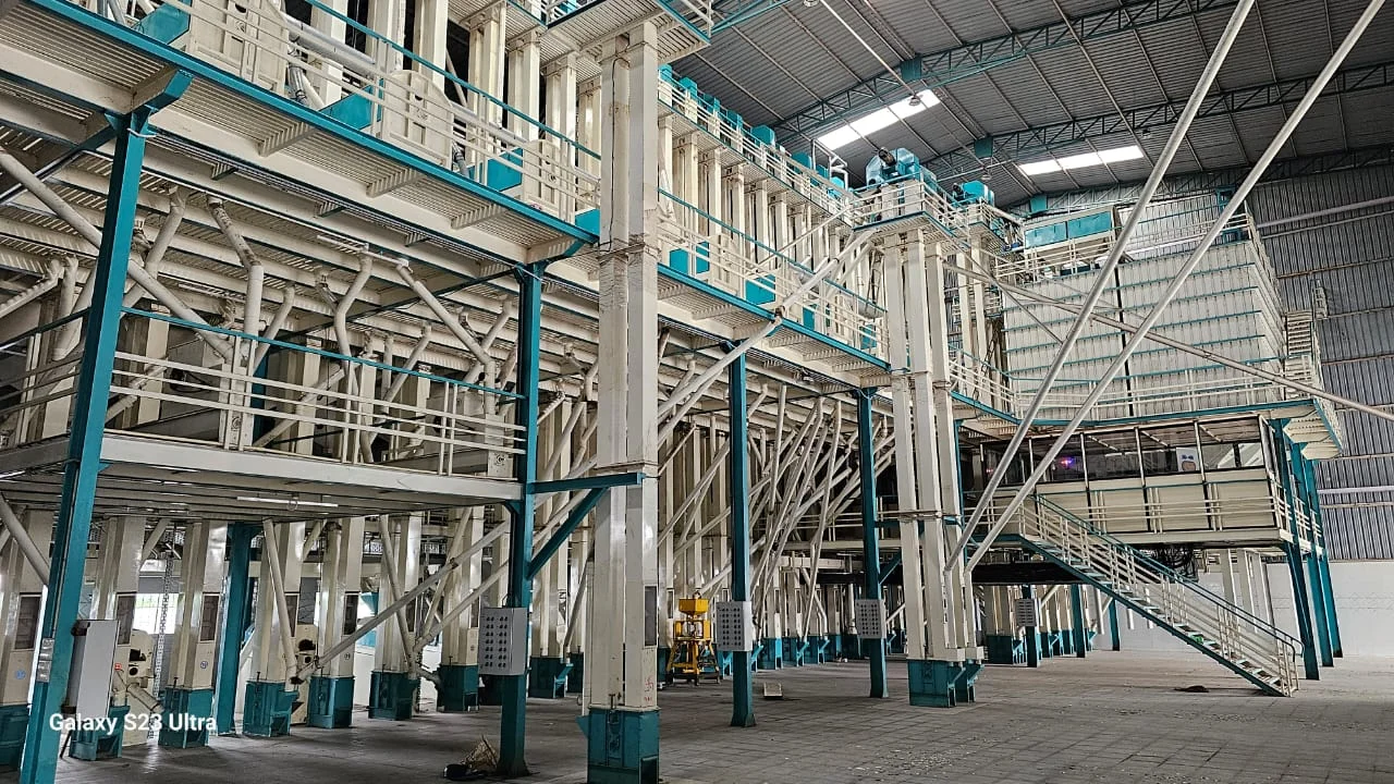 National Engineering Works plant project with multi-level processing equipment
